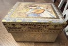 Vtg Punch Studio Renaissance Angel Playing Lute Keepsake Storage Gift Box 12x10