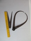 2 Vintage L s  Starrett Inside outside  Calipers   Dividers  Flat Blade Usa  B47