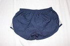 Nike Womens 3  Penn State Nittany Lions Running Shorts Navy Blue Sz M Defect