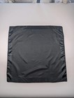 Vintage Carr   Scarf 60x60 Dark Grey Anthracite Glossy Solid Colour Sku 0153