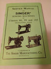 Singer 66 Service Manual  Service And Timing  66  99  And 185 Machines
