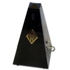 Wittner Black Plastic Bell Key Wound Metronome --free Extended Warranty  855161 