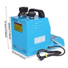 Blue Industrial Steam Iron And Boiler Station 900w Professional Ironing System