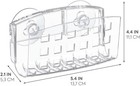 Idesign Sinkworks Kitchen Sink Suction Holder For Sponges  Scrubbers 