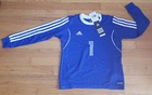 Youth Adidas Goalkeeper Soccer Jersey  New tag  Number 1  Long Sleeve  Youth Sm