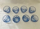 Set Of 8 Vintage 10 Panel Pasabahce Old Fashioned Cocktail Tumbler Glasses 