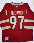 Team Canada 4 Nations Face-off Hockey Connor Mcdavid  97 Jersey Large Red Tag On