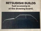 1979 Mitsubishi Print Ad Builds Fuel Economy