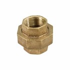 Everflow 2 in Lead Free Brass Union With Female Threaded Connection Pipe Fitting