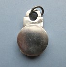 1878 Hallmarked Silver Match Safe  aka  Vesta  In The Form Of A Padlock