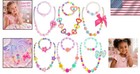 6-piece Kids Jewelry Set  Colorful Necklaces And Bracelets For Special Occasions