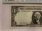 1981  -    1  Federal  Reserve  Note - Pcgs  55  Ppq  -  Error  Note
