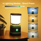 2-pack Led Battery Powered Camping Lantern 1000lm 4 Light Modes Ipx4 Waterproof