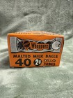 1950s Leaf Whoppers Malted Milk Balls 2   Candy Counter Display Box Halloween