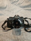 Nikon Em 35mm Film Camera W  28mm F2 8 Macro Lens