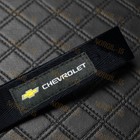 For Chevrolet Racing Keychain Metal Backpack Key Ring Hook Strap Lanyard Black