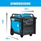 Pulsar 10500w Tri-fuel Inverter Generator With Remote Electric Start   Co Sentry