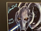 Star Wars Episode Iii Matthew Wood Autograph General Grievous Remarked Jsa Coa D