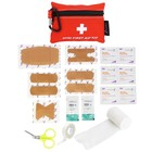 Lightning X Pocket-sized Portable First Aid Kit W  Carabiner   Lxfak-mini