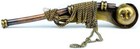 5 boatswain Brass Whistle W Chain Bosun Call Pipe Nautical Marine Antique Finish