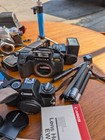 Lot Of Cameras And Accessories For Parts Or Repair - Digital And Film