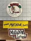Vintage 1980s Surf Decal  Old School Surfboard Buckwheat  Sticker