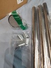 Adjustable Length Curtain Rod Brushed Nickel