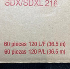 Usg Donn Suspension System  Ceiling Cross Tee 2 Ft X 1  Sdx sdxl216 Case Of 60