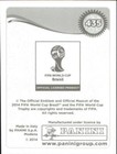 2014 Panini Fifa World Cup Sticker  435 Avdija Vrsajevic Bosnia Herzegovina