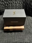 New - Ysl Saint Laurent - Empty Gift Box - 7  X 4  X 4 5  - Black