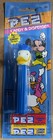 Vintage 1980 s Disney Pez Dispensers Mickey  Don- With Feet  Moc W  2 Candy Paks