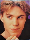 Double Sided Jonathan Brandis Pinup Rare Seaquest Hat Close Up Portrait