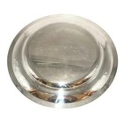 Christofle Silverplate Albi Round Serving Platter  13 3 4  Across