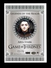 2024 Game Of Thrones Legends Of The Realm Amethyst  21 Arya Stark 72 75