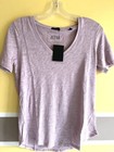  120 New Atm Slub Jersey V Neck Cotton Tshirt White Yellow Purple Black Xs S M L