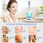Ozone Nano Ionic Facial Steamer For Deep Cleaning  360   Rotating Nozzle  400ml T