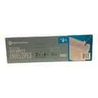 Member Mark  6 3 4 Peel   Seal Security Envelopes  500 Count
