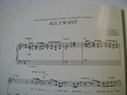 All I Want For Christmas Movie Sheet Music 1991 Leslie Nielsen Lauren Bacall