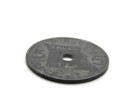 Vintage Missouri Sales Tax Token 5 Mills Receipt Gray Metal State Shape Holed