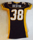 Destin Hamilton Tiger Cats Cfl Football Authentic Jersey-reebok