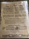     vtg  Vogart  115 - Lazy Daisy Linen Embroidery Motifs Transfer Pattern Ff