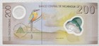 Nicaragua 200 Cordobas 2007 Polymer Unc