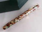 Conway Stewart 58 Turquoise Fleck Limited Edition Fountain Pen 18k M Nib