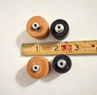 Vintage Slot Car Wheels Foam Tires W  Silicone Set Screw