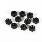 100pcs M3 Plastic Nylon Hex Male Female Female Spacer Round Head Screw Nut