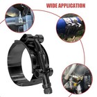 4 Pack T Bolt Hose Clamp 36mm-44mm For 1 25  Hose Id Stainless Steel Heavy Duty