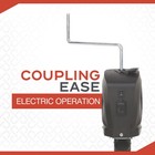 Ultra-tow A-frame Electric Trailer Tongue Jack  3500-lb  Capacity  12 Volts