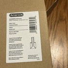 Amerock Bh36000 Blackrock Single Robe Hook Poilished Nickel 3-9 16  Towel Holder