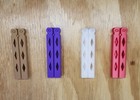 Flipblade V2  plastic Butterfly Knife    3d Printed Desk Toy