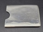 Antique Edwardian Sterling Silver Business Card Case uk chester c s 1922